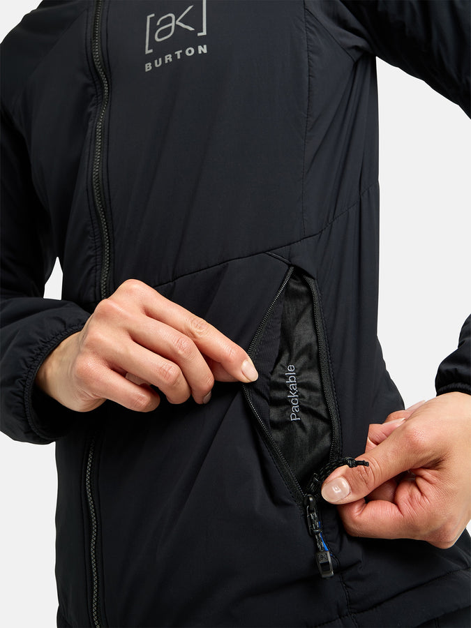 Burton [ak] Helium Stretch Hooded Insulator Jacket 2026 | TRUE BLACK (A04)