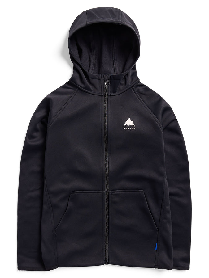Burton Crown Weatherproof Zip Hoodie Winter 2027 | TRUE BLACK (A04)