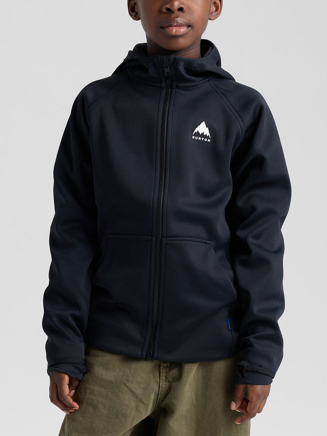 Burton Crown Weatherproof Zip Hoodie Winter 2027 | TRUE BLACK (A04)