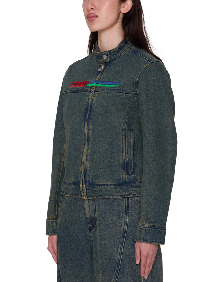 Obey Rove Moto Jacket Fall 2026 | YELLOW TINT WASH (YTW)