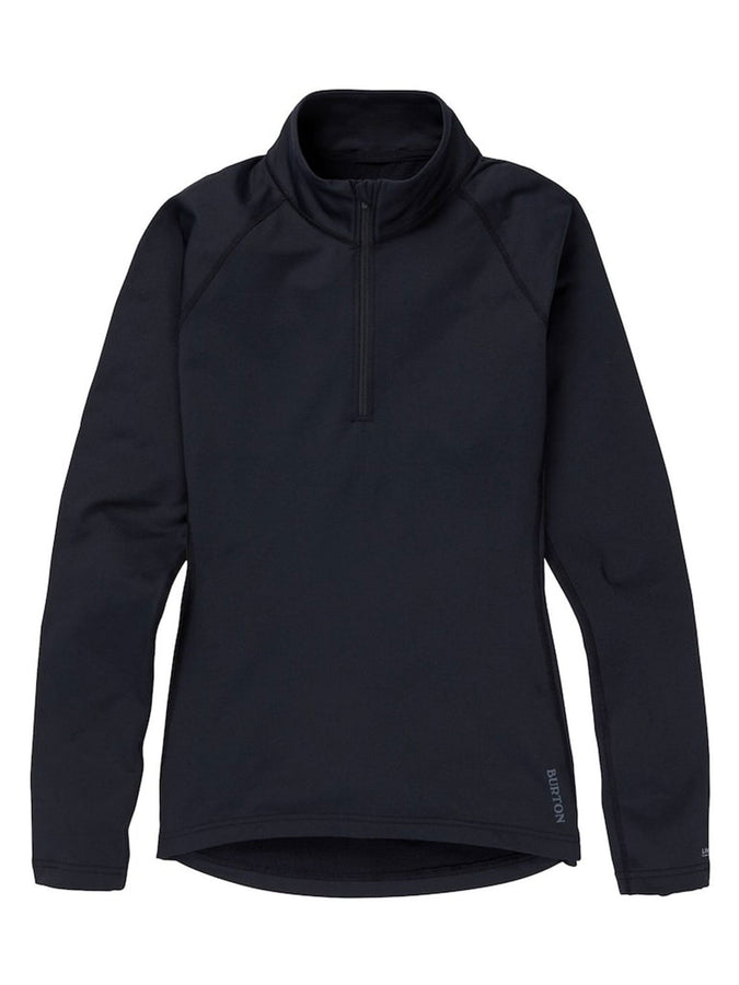 Burton Heavyweight X 1/4 Zip Base Layer Winter 2026 | TRUE BLACK (A04)