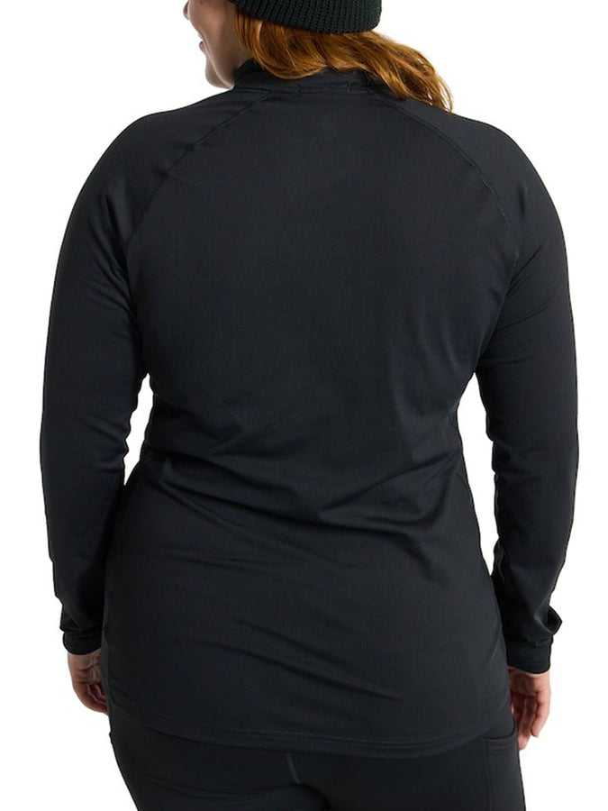 Burton Heavyweight X 1/4 Zip Base Layer Winter 2026 | TRUE BLACK (A04)
