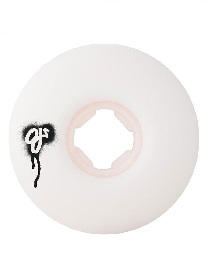 OJ's Throw Ups Chubbies White 58mm/99A Skateboard Wheels | WHITE