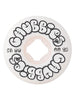 OJ's Throw Ups Chubbies White 58mm/99A Skateboard Wheels