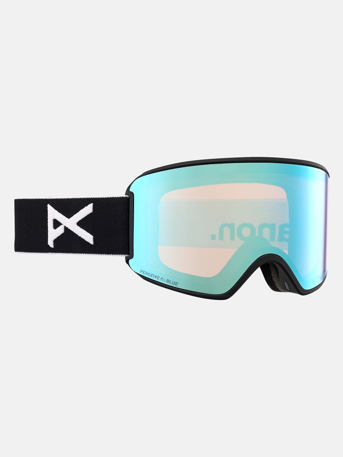 Anon WM3 Snowboard Goggle 2025 | BLACK/PERC VAR BLUE (003)