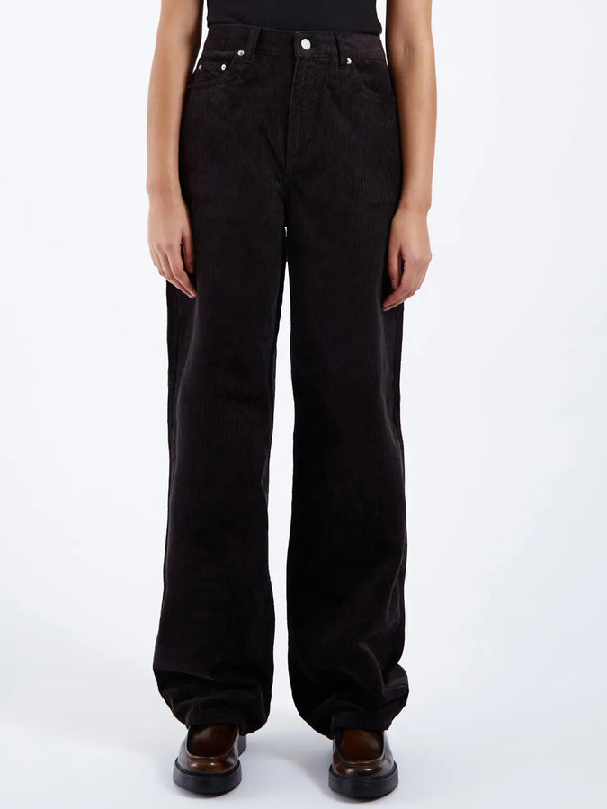Dr. Denim Donna High Relaxed Black Cord Jeans Fall 2026 | BLACK CORD (102)