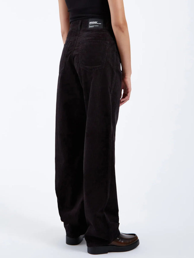Dr. Denim Donna High Relaxed Black Cord Jeans Fall 2026 | BLACK CORD (102)