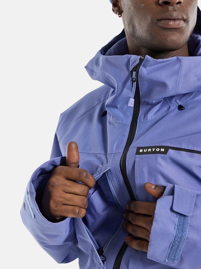 Burton GORE‑TEX 2L Pillowline Snowboard Jacket 2024 | SLATE BLUE (401)