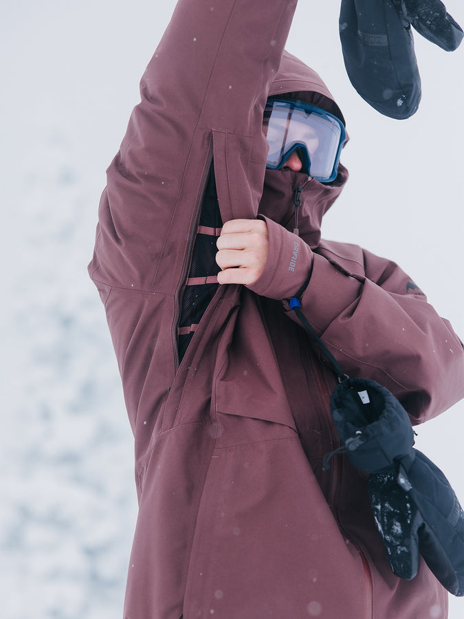 Burton GORE‑TEX 2L Pillowline Snowboard Jacket 2024 | ALMANDINE (502)