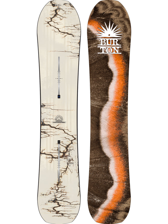 Burton Cartographer Camber 2027 – Powder Snowboard | FRACTAL BURNING (E8T)