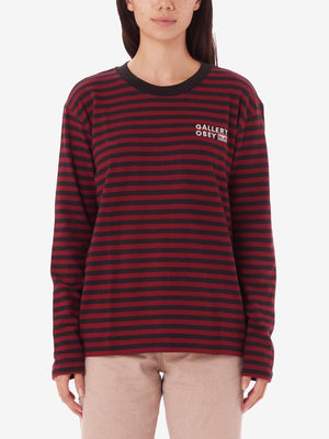 Obey Gallery Stripe Long Sleeve T-Shirt Fall 2024