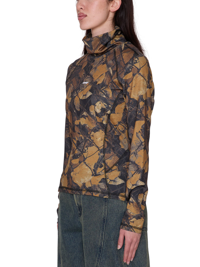 Obey Nalia Turtle Neck Fall 2026 | DARK FENCE CAMO (DFO)
