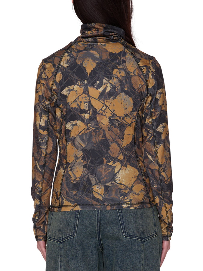 Obey Nalia Turtle Neck Fall 2026 | DARK FENCE CAMO (DFO)