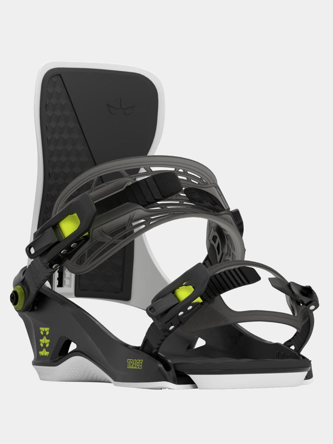 Rome Trace Snowboard Bindings 2024 | BLACK/WHITE