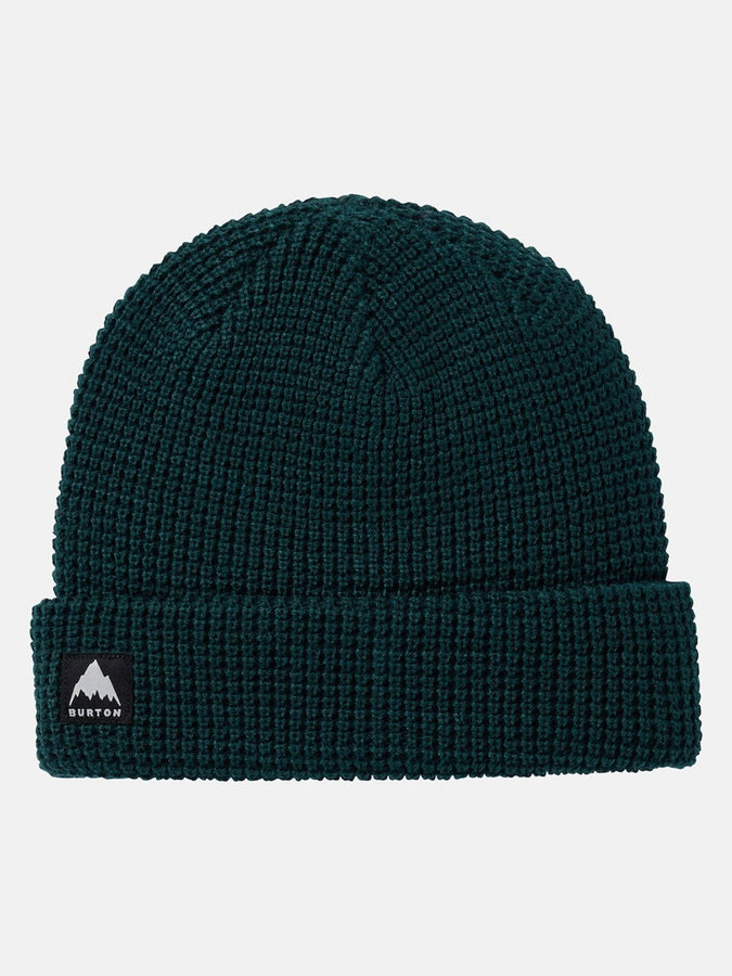 Burton Recycled Waffle Beanie Winter 2025 | DEEP EMERALD (302)