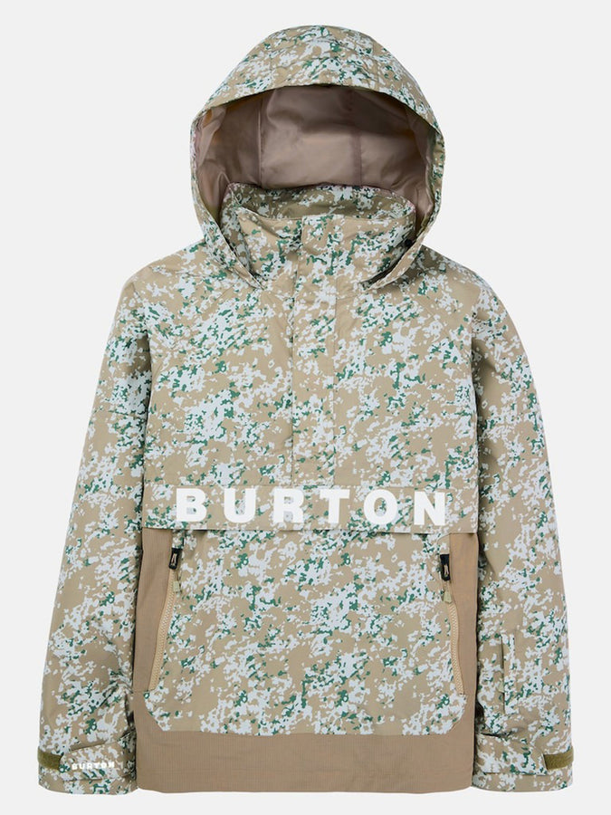 Burton Frostner Anorak Jacket 2025 | SNOWFALL CAMO/TPE (962)