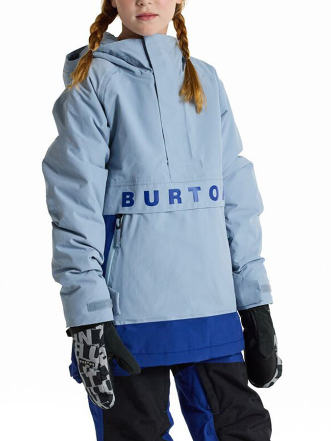 Burton Frostner Anorak Winter Jacket 2025 | DUSTY BLUE/TWLT BLU (402)