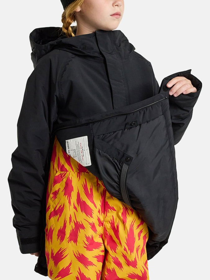 Burton Frostener Anorak Jacket Winter 2026 | TRUE BLACK (A04)