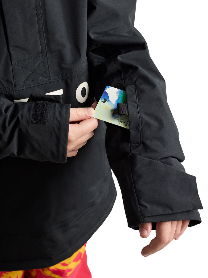 Burton Frostner Anorak Jacket Winter 2027 | TRUE BLACK (A04)