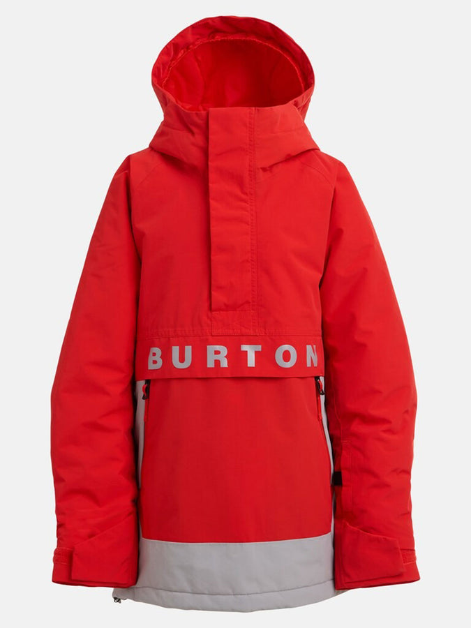 Burton Frostener Anorak Jacket Winter 2026 | FLAME SCRLT/SILVERSCONCE (E1L)