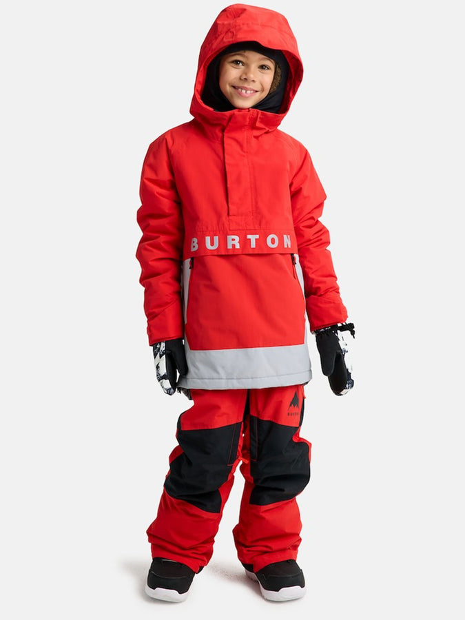 Burton Frostener Anorak Jacket Winter 2026 | FLAME SCRLT/SILVERSCONCE (E1L)