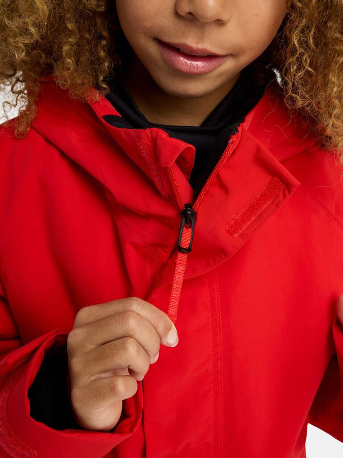 Burton Frostener Anorak Jacket Winter 2026 | FLAME SCRLT/SILVERSCONCE (E1L)