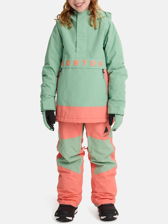 Burton Frostener Anorak Jacket Winter 2026 | SOFT SAGE/PEACH ECHO (E4H)