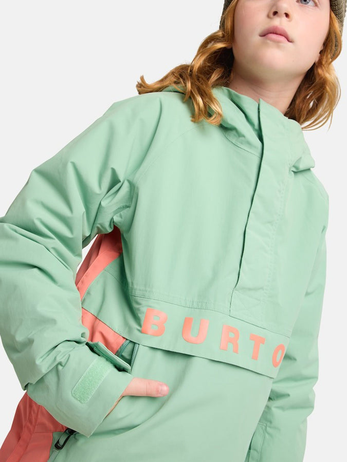 Burton Frostener Anorak Jacket Winter 2026 | SOFT SAGE/PEACH ECHO (E4H)