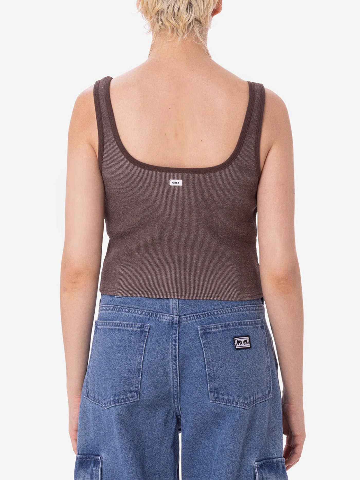 Obey Thomson Cropped Tank Top Summer 2024