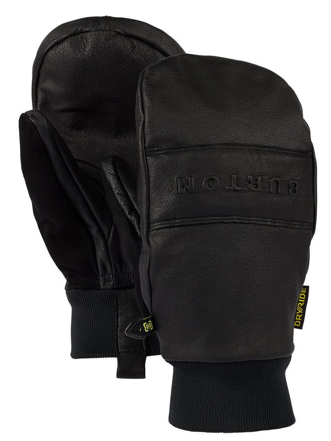 Burton Treeline Leather Mitts | TRUE BLACK (A04)