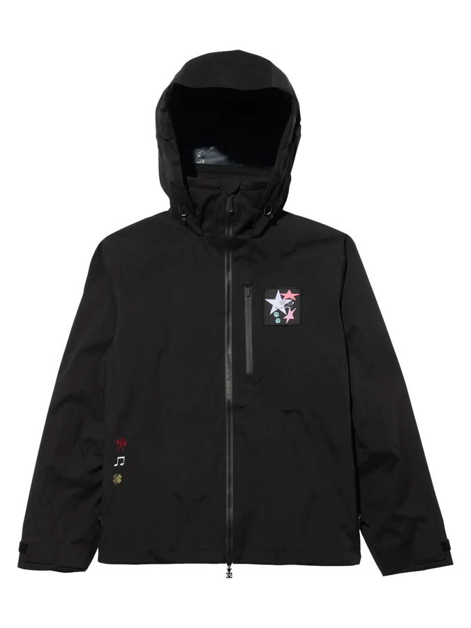 32 Jib 2027 Shell Snowboard Jacket | BLACK