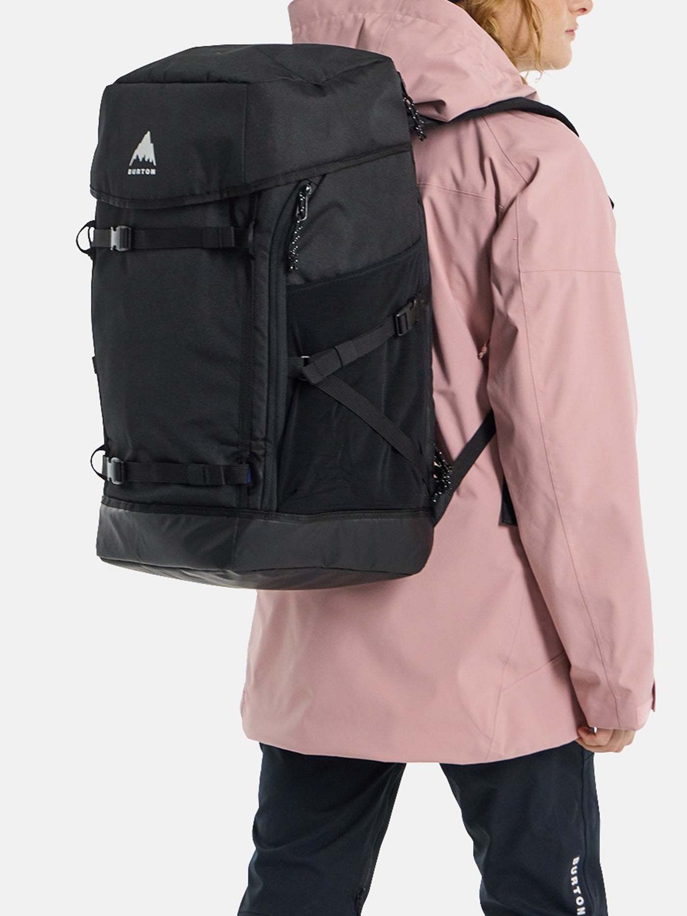 atomic boot and travel backpack Away Carry-On Bag 55L in Jet Black Helmet Bag from Atomic is a bag for ski boots and helmet 6 Best Ski Boot Bags