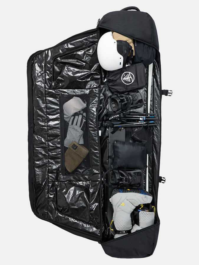 Burton Wheelie Flight Attendant Boardbag | TRUE BLACK (A04)