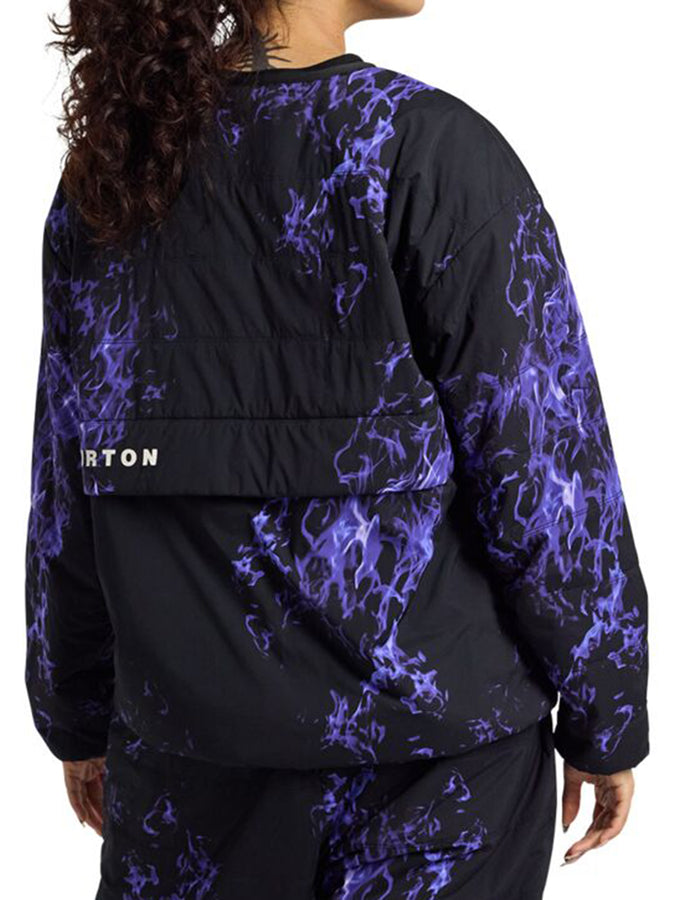 Analog AG Pinball Insulated Pullover Crewneck 2025 | PURPLE FLAME (960)