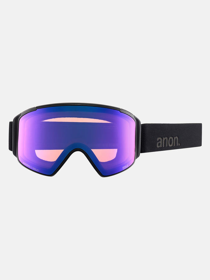 Anon M4S Cylindrical Snowboard Goggle 2025 | SMK/PERC SUNNY ONYX (001)