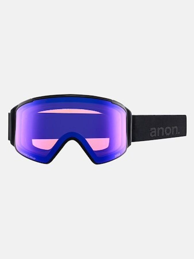 Anon M4S Cylindrical Snapback Snowboard Goggle 2025 | SMK/PERC SUNNY ONYX (001)