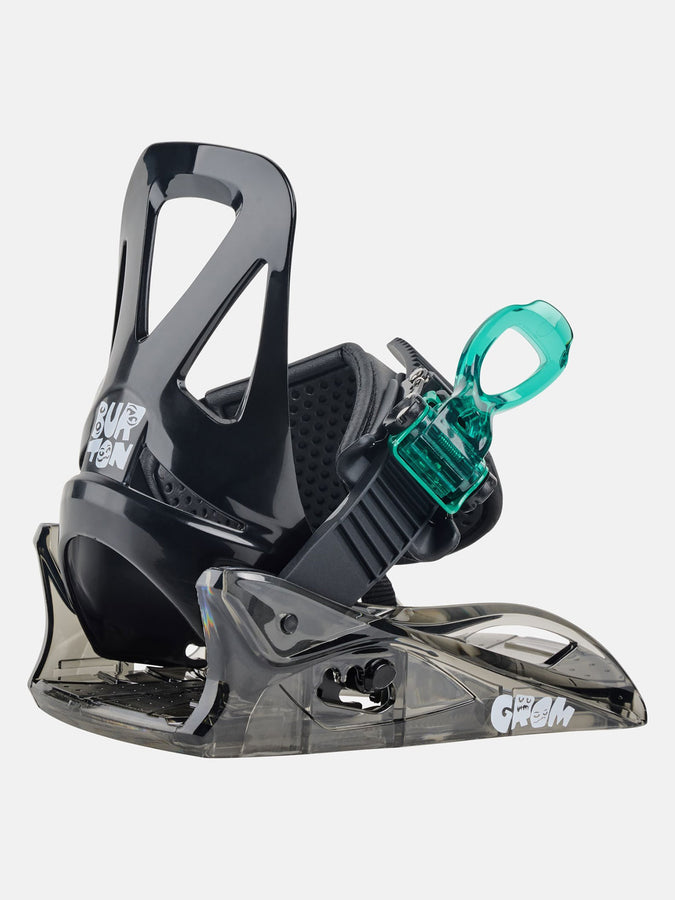 Burton Mini Grom Disc Snowboard Bindings 2026 | BLACK (A02)