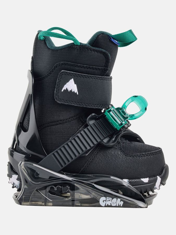 Burton Mini Grom Disc Snowboard Bindings 2026 | BLACK (A02)