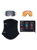 Anon Nesa White/Sunny Onyx + Cloudy + MFI Face Mask Goggle