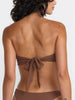 RVCA Crinkle Scarf Tie Bandeau Bikini Top Fall 2026