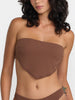 RVCA Crinkle Scarf Tie Bandeau Bikini Top Fall 2026
