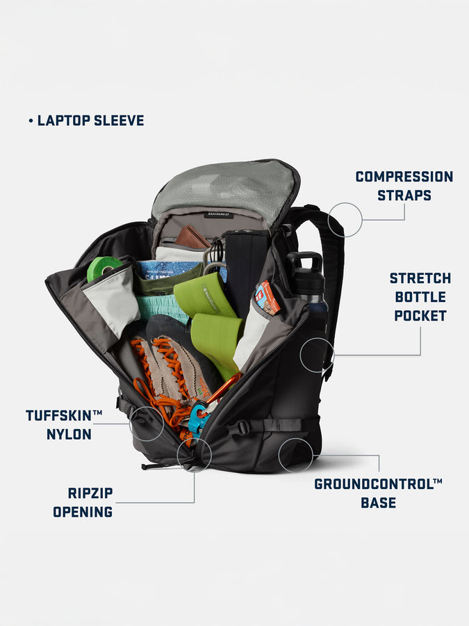 Yeti Ranchero 27L Black Backpack | BLACK