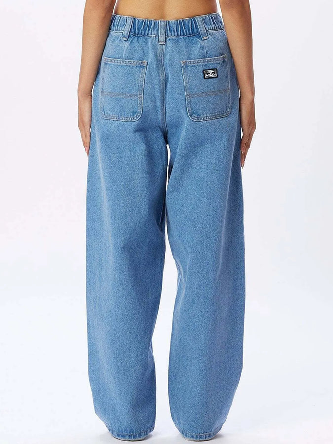Obey Spring 2023 Leah II Baggy Jeans | LIGHT INDIGO (LIN)