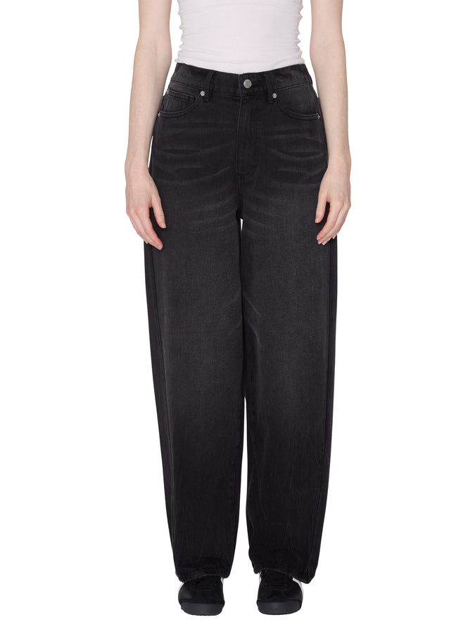 Obey Leah III Baggy Jeans Spring 2026 | HEAVY VINTAGE BLACK (HVB)