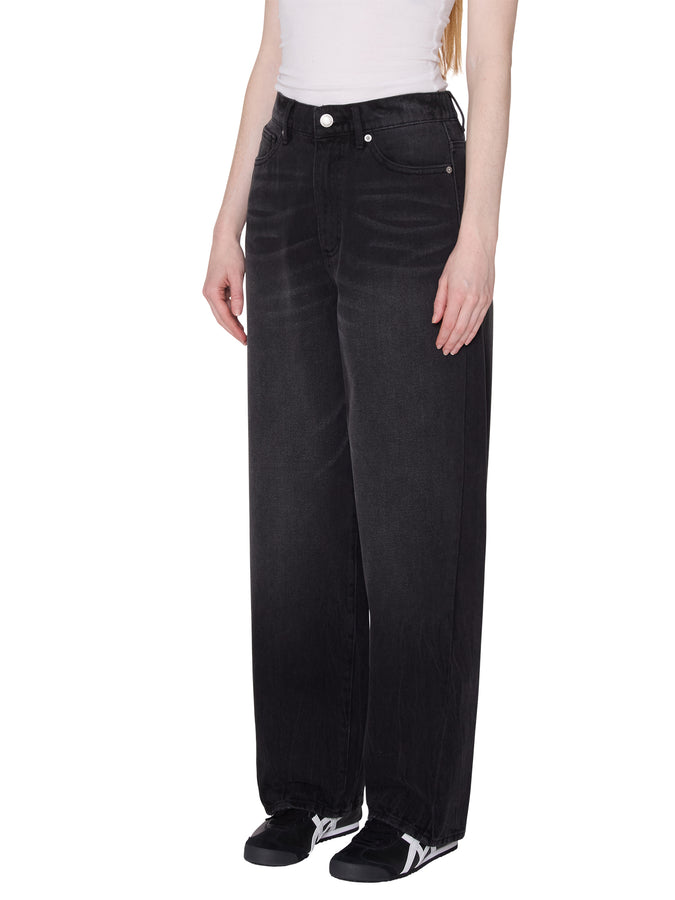 Obey Leah III Baggy Jeans Spring 2026 | HEAVY VINTAGE BLACK (HVB)