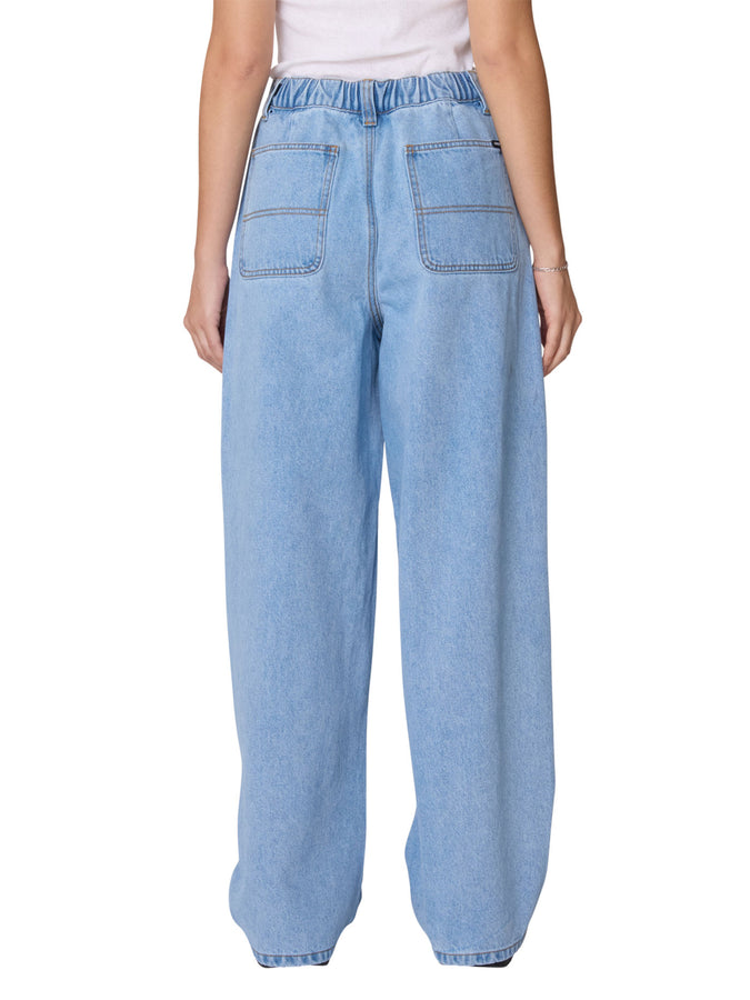 Obey Leah III Baggy Double Knee Jeans Fall 2025 | CIRRUS WASH (CIU)