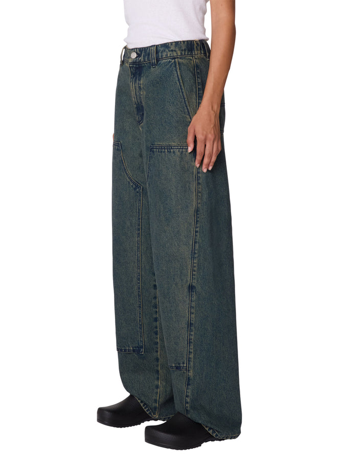 Obey Leah III Baggy Double Knee Jeans Fall 2025 | YELLOW TINT WASH (YTW)