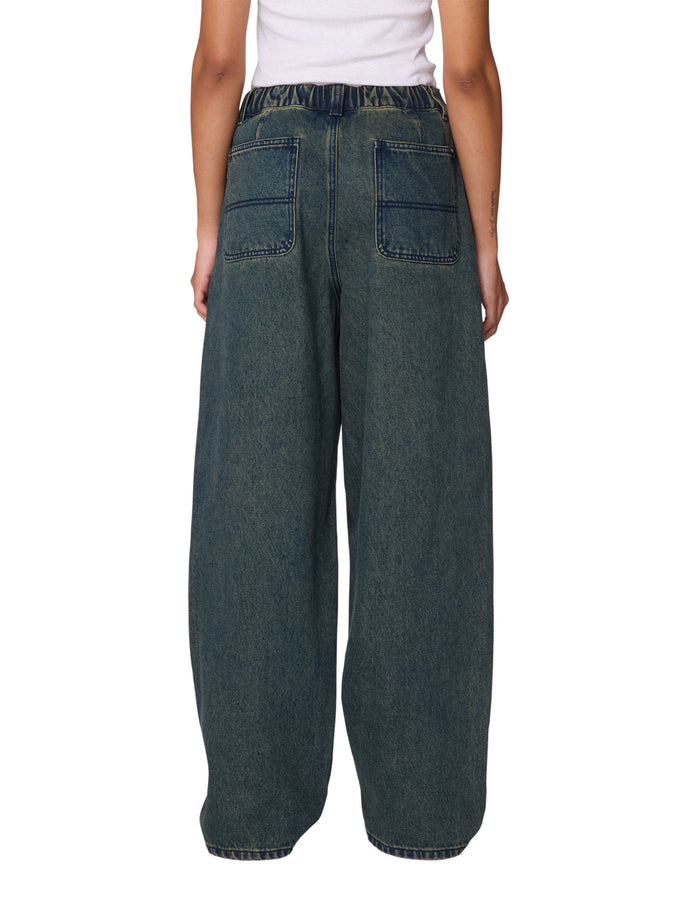 Obey Leah III Baggy Double Knee Jeans Fall 2025 | YELLOW TINT WASH (YTW)