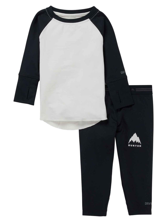 Burton Youth Midweight Base Layer Set 2027 | STOUT WHITE/TRUE BLACK (H51)