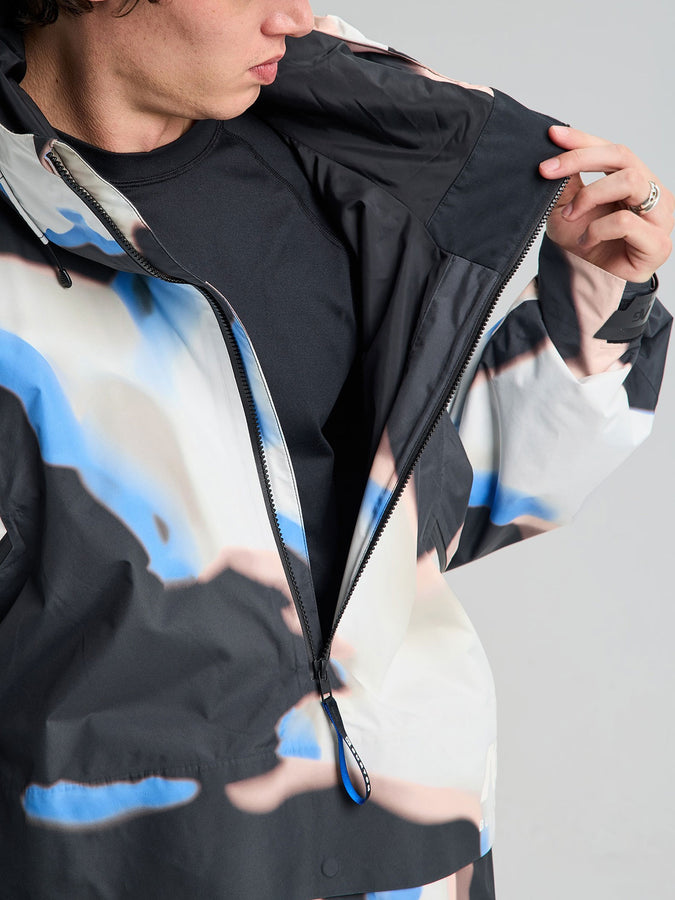 Analog GORE-TEX 2L Flyrail Jacket Winter 2026 | LARGE ACIDIC WATERCOLOR (E5H)